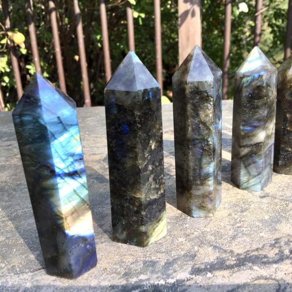 Labradorite Tower, Spectrolite Tower, Labradorite - Picture 5 of 5